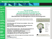 Tablet Screenshot of busedinnovation.com